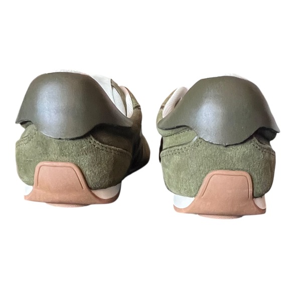 Steve Madden Abbi Womens Sneakers Olive Multi Green Suede Retro Jogger 8.5 NEW - Picture 8 of 16